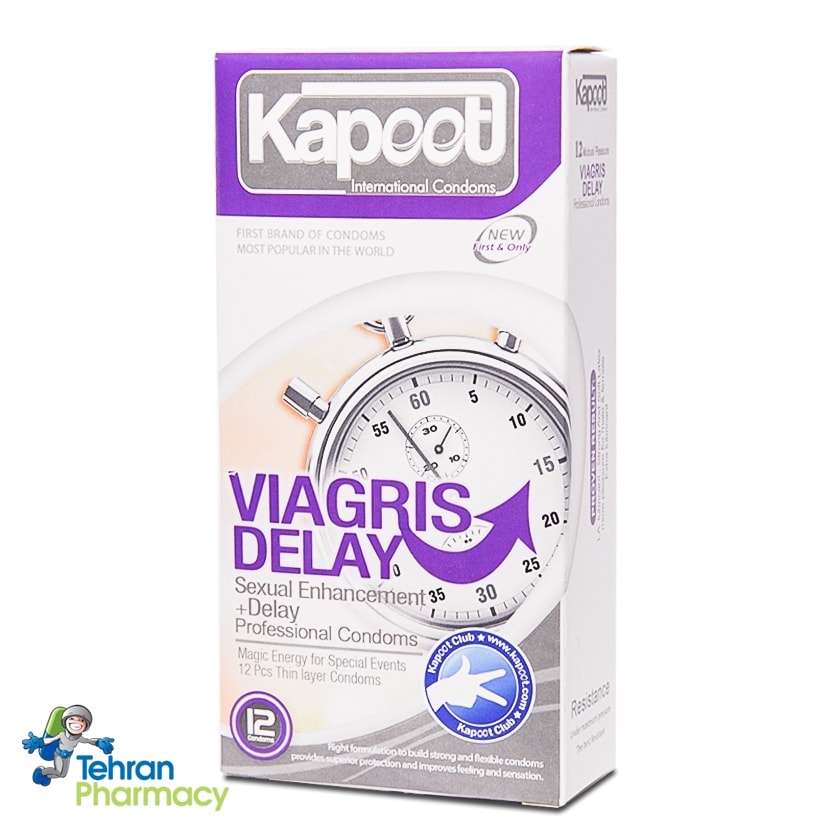 کاندوم تاخیری ویاگرا کاپوت kapoot VIAGRIS DELAY